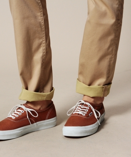 BEAUTY&YOUTH UNITED ARROWS(ビューティーアンドユースユナイテッドアローズ)の「BY ダブルフェイス チノ 5ポケット-スリム パンツ◇§(チノパンツ・メンズ・オフホワイト/ベージュ/ダークグレー・32inch/28inch/30inch/34inch)」の4枚目の写真