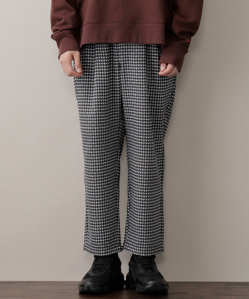 MONO-MART(モノマート)の「チェックテーパードパンツ(TP fabric)(その他パンツ・メンズ・ブラック系その他/ベージュ系その他/ブラック系その他2/ブラック系その他3/ベージュ系その他2・M/L)」の6枚目の写真