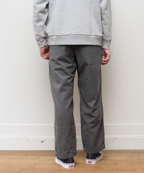 Gramicci（グラミチ）の「GRAMICCI / グラミチ ウールタックテーパード WOOL TUCK TAPERED（その他パンツ・メンズ・チャコールグレー/ブラック/グレー/キャメル・S/M/L/XL）」の7枚目の写真