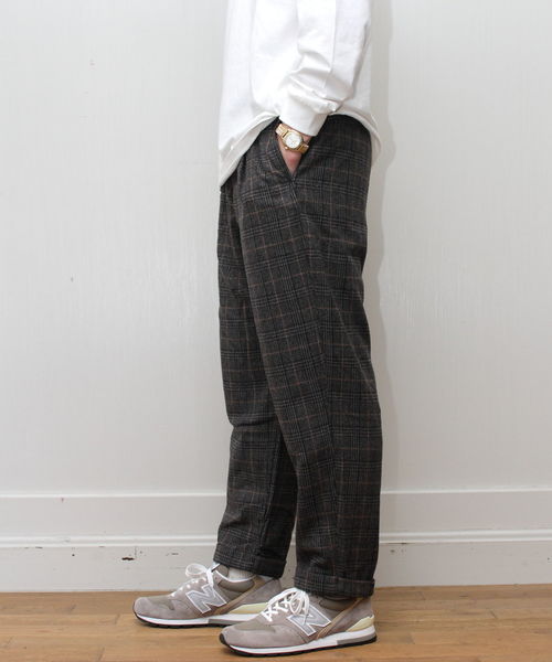 Gramicci（グラミチ）の「GRAMICCI / グラミチ ウールタックテーパード WOOL TUCK TAPERED（その他パンツ・メンズ・チャコールグレー/ブラック/グレー/キャメル・S/M/L/XL）」の16枚目の写真