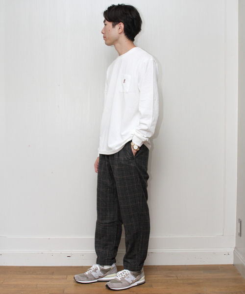 Gramicci（グラミチ）の「GRAMICCI / グラミチ ウールタックテーパード WOOL TUCK TAPERED（その他パンツ・メンズ・チャコールグレー/ブラック/グレー/キャメル・S/M/L/XL）」の19枚目の写真