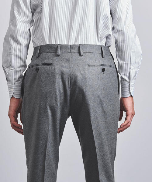 ＜UNITED ARROWS＞ BISHU ライトフランネル 2B S-MDL† UNITED ARROWS＞ BISHU ライトフランネル 2B S-MDL†