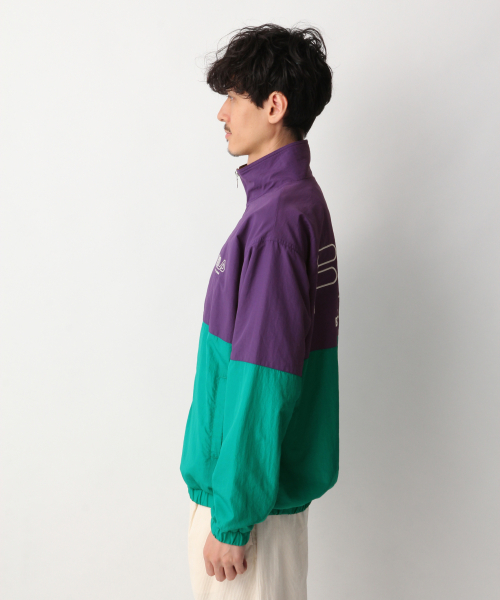FILA(フィラ)の「【FILA】トラックジャケット/843993(ナイロンジャケット・メンズ・オレンジ/ライトパープル・MEDIUM/LARGE)」の7枚目の写真