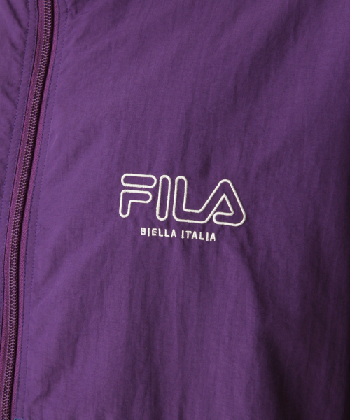 FILA(フィラ)の「【FILA】トラックジャケット/843993(ナイロンジャケット・メンズ・オレンジ/ライトパープル・MEDIUM/LARGE)」の11枚目の写真