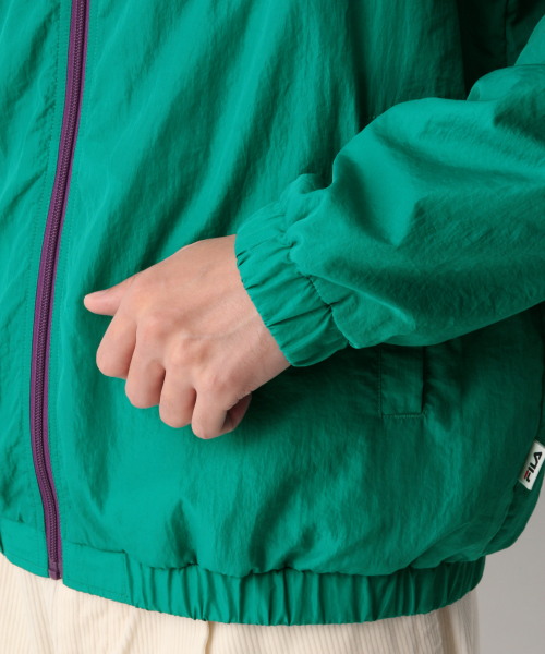FILA(フィラ)の「【FILA】トラックジャケット/843993(ナイロンジャケット・メンズ・オレンジ/ライトパープル・MEDIUM/LARGE)」の13枚目の写真