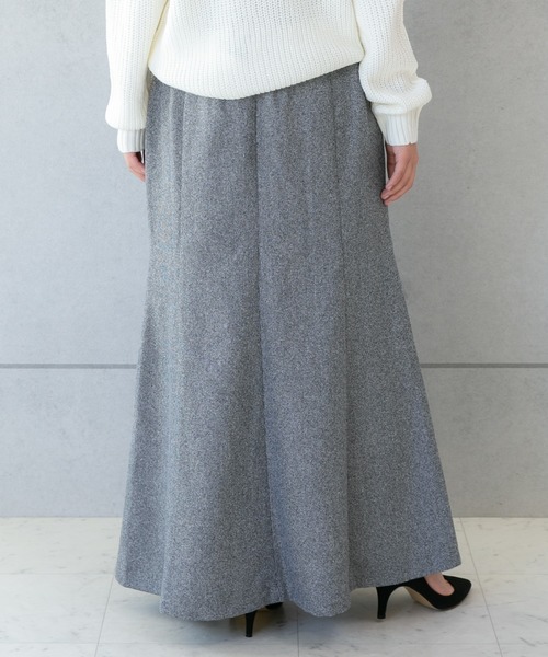 Jewelobe(ジュエローブ)の「ツイードマキシマーメイドスカート(スカート・レディース・ブラウン/グレー/グレー系その他・S/M)」の14枚目の写真