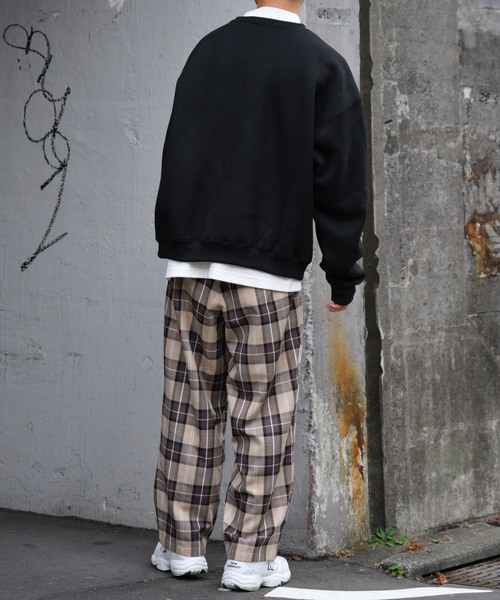 kutir（クティール）の「袖刺繍ウラキモウスウェット（Tシャツ/カットソー・メンズ・チャコールグレー/ブラック/ボルドー・MEDIUM/LARGE）」の6枚目の写真