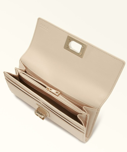 FURLA（フルラ）の「フルラ 1927 (Furla 1927) コンチネンタルロングウォレット（財布・レディース・ブラック/ベージュ/モカ・ONE SIZE）」の7枚目の写真