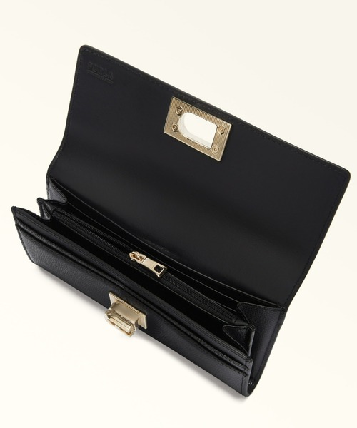 FURLA（フルラ）の「フルラ 1927 (Furla 1927) コンチネンタルロングウォレット（財布・レディース・ブラック/ベージュ/モカ・ONE SIZE）」の10枚目の写真