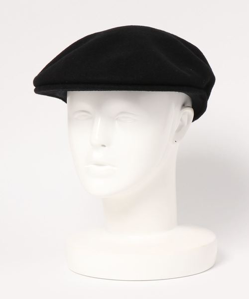 KANGOL（カンゴール）の「KANGOL Wool 504（ハンチング/ベレー帽・レディース・ブラック/ベージュ/イエローゴールド・M/L）」の9枚目の写真