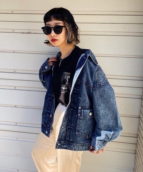 PAGEBOY(ページボーイ)の「チケットプリントT(Tシャツ/カットソー・レディース・ブラック/ホワイト×ブラック/ホワイト×ブルー/ホワイト系その他/ホワイト×パープル・FREE)」の21枚目の写真