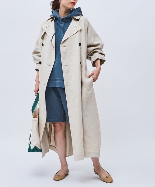 Russell Athletic(ラッセルアスレティック)の「Bookstore Sweat Pullover Hoodie&Shorts(セットアップ)(スウェット・レディース・ブルー/ブラウン系その他2・1)」の22枚目の写真