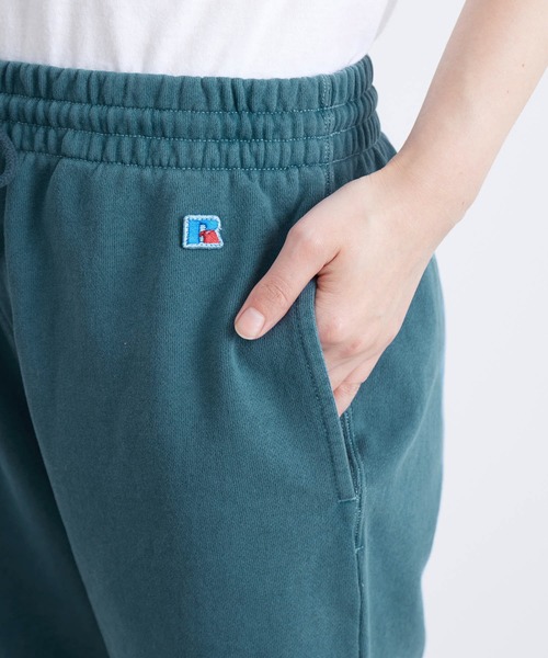 Russell Athletic(ラッセルアスレティック)の「Bookstore Sweat Pullover Hoodie&Shorts(セットアップ)(スウェット・レディース・ブルー/ブラウン系その他2・1)」の15枚目の写真