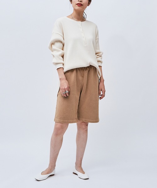 Russell Athletic(ラッセルアスレティック)の「Bookstore Sweat Pullover Hoodie&Shorts(セットアップ)(スウェット・レディース・ブルー/ブラウン系その他2・1)」の21枚目の写真