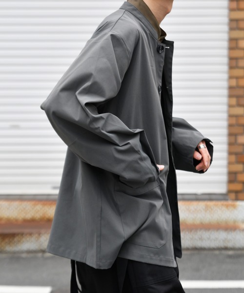 kutir（クティール）の「バンドカラーシャツジャケット（その他