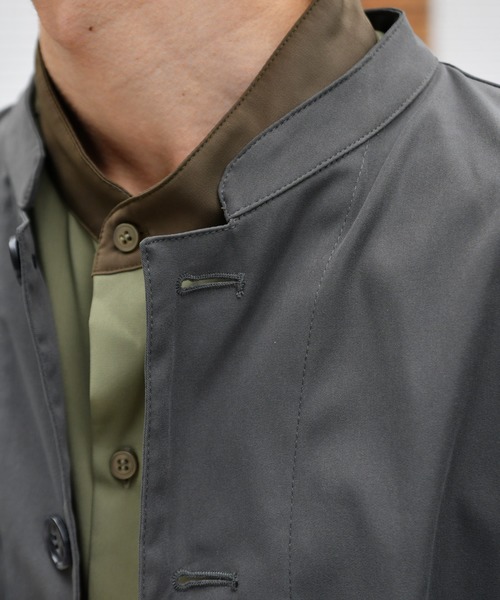 kutir（クティール）の「バンドカラーシャツジャケット（その他