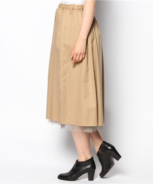 BEAMS LIGHTS Women's（ビームスライツ ウィメンズ）の「BEAMS LIGHTS /  リバーシブル スカート（スカート・レディース・ブラウン系その他/ネイビー・38/36）」の8枚目の写真