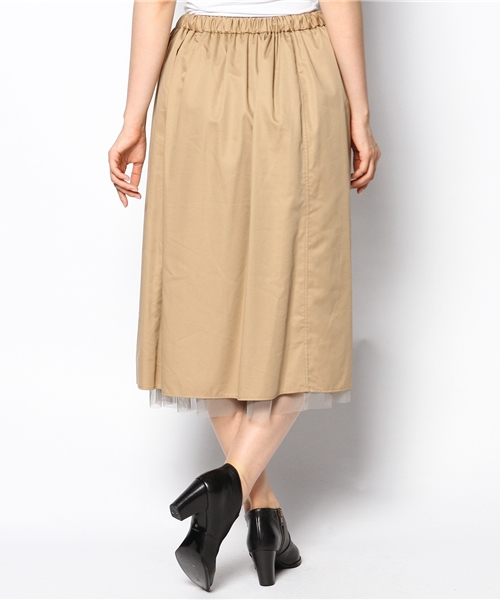 BEAMS LIGHTS Women's（ビームスライツ ウィメンズ）の「BEAMS LIGHTS /  リバーシブル スカート（スカート・レディース・ブラウン系その他/ネイビー・38/36）」の9枚目の写真