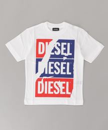 DIESEL | DIESEL（ディーゼル）Kids & Junior ブランドロゴプリント半袖Tシャツカットソー(Tシャツ/カットソー)