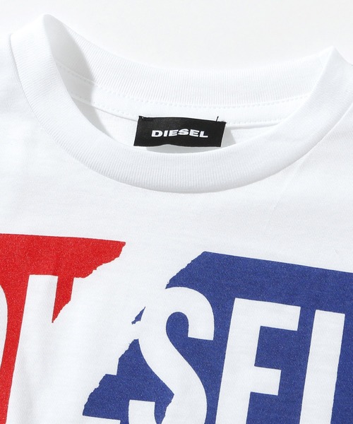 DIESEL（ディーゼル）の「DIESEL（ディーゼル）Kids & Junior ブランドロゴプリント半袖Tシャツカットソー（Tシャツ/カットソー・キッズ・ブラック/ホワイト/ブルー・12Y/8Y/10Y/4Y/6Y/16Y/14Y）」の13枚目の写真