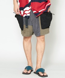 チャイハネ | 【チャイハネ】パッチワークMEN'Sハーフパンツ(その他パンツ)