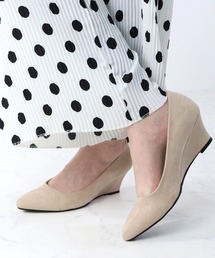 LibertyDoll（リバティードール）の「Liberty Doll / ポインテッドトゥ5.5cmウエッジヒールパンプス(5451)（パンプス）」