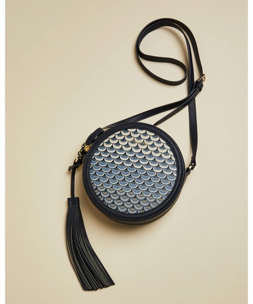 Ted Baker(テッドベーカー)の「242051-WXB-BETRICE 丸型 ボディバック(ショルダーバッグ)」|ネイビー