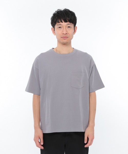 LAKOLE(ラコレ)の「ミニ裏毛Tシャツ / LAKOLE(Tシャツ/カットソー・メンズ・ホワイト/ブラウン/グレー/ピンク/ライトグリーン・SMALL/MEDIUM/LARGE/X-LARGE)」の15枚目の写真