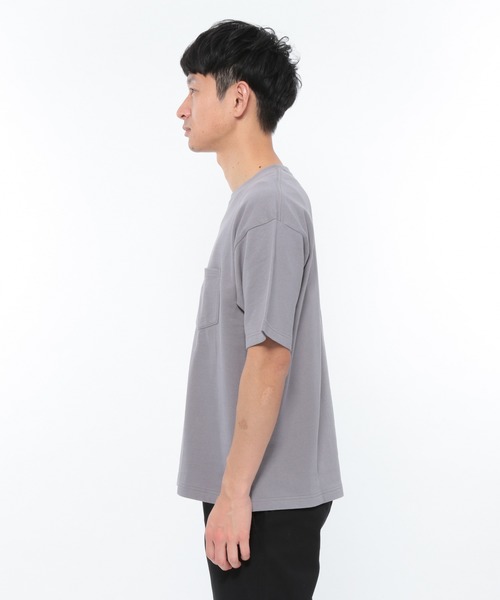 LAKOLE(ラコレ)の「ミニ裏毛Tシャツ / LAKOLE(Tシャツ/カットソー・メンズ・ホワイト/ブラウン/グレー/ピンク/ライトグリーン・SMALL/MEDIUM/LARGE/X-LARGE)」の16枚目の写真