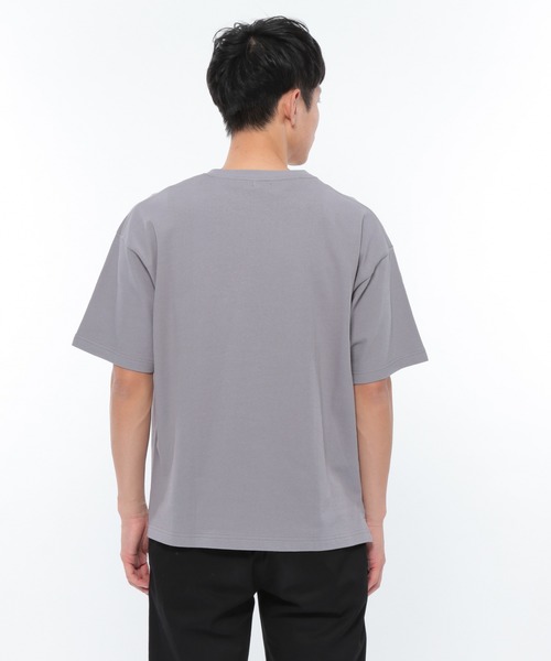 LAKOLE(ラコレ)の「ミニ裏毛Tシャツ / LAKOLE(Tシャツ/カットソー・メンズ・ホワイト/ブラウン/グレー/ピンク/ライトグリーン・SMALL/MEDIUM/LARGE/X-LARGE)」の17枚目の写真