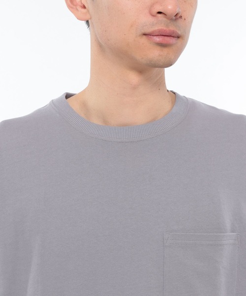 LAKOLE(ラコレ)の「ミニ裏毛Tシャツ / LAKOLE(Tシャツ/カットソー・メンズ・ホワイト/ブラウン/グレー/ピンク/ライトグリーン・SMALL/MEDIUM/LARGE/X-LARGE)」の18枚目の写真