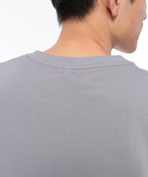 LAKOLE(ラコレ)の「ミニ裏毛Tシャツ / LAKOLE(Tシャツ/カットソー・メンズ・ホワイト/ブラウン/グレー/ピンク/ライトグリーン・SMALL/MEDIUM/LARGE/X-LARGE)」の22枚目の写真