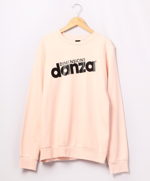 DIMENSIONE danza(ディメンシオーネ ダンツァ)の「ロゴプリント長袖スウェットトップス(スウェット・レディース・ホワイト/スモークピンク/グレー/グリーン/パープル/ブラック・MEDIUM/SMALL/X-SMALL)」の12枚目の写真