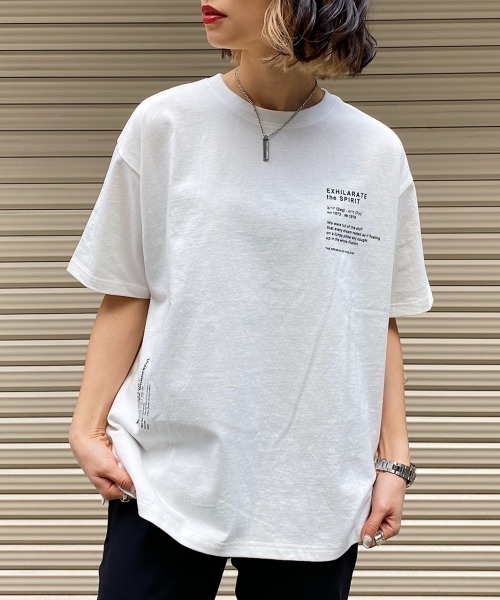PAGEBOY（ページボーイ）の「バックフォトTEE（Tシャツ/カットソー・レディース・ブラック/オフホワイト/チャコールグレー・FREE）」の13枚目の写真