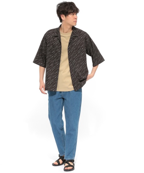 LAKOLE（ラコレ）の「USAフットボールTシャツ / LAKOLE（Tシャツ/カットソー・メンズ・ホワイト/ブラック/ベージュ/ライトグリーン/マスタード/ラベンダー・SMALL/MEDIUM/LARGE）」の11枚目の写真