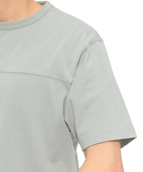 LAKOLE（ラコレ）の「USAフットボールTシャツ / LAKOLE（Tシャツ/カットソー・メンズ・ホワイト/ブラック/ベージュ/ライトグリーン/マスタード/ラベンダー・SMALL/MEDIUM/LARGE）」の21枚目の写真