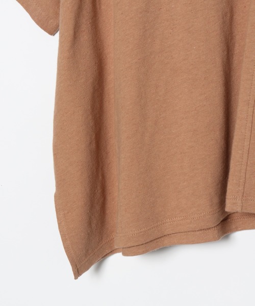 LEPSIM(レプシィム)の「アサコンワイドプルオーバー 886697(Tシャツ/カットソー・レディース・ライトブラウン/チャコールグレー/ベージュ・FREE)」の8枚目の写真