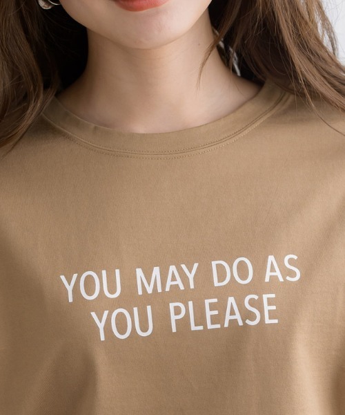 Pierrot(ピエロ)の「ロゴTシャツ(Tシャツ/カットソー・レディース・ホワイト×ブラック/ブラック×ホワイト/オフホワイト/ベージュ/ホワイト系その他2/ホワイト系その他・M/L)」の18枚目の写真