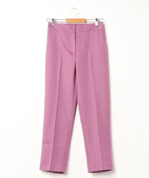 KOBE LETTUCE(コウベレタス)の「センターシームストレートカラーパンツ(その他パンツ・レディース・ベージュ/オレンジ/ピンク/ミント/ライトブルー/ブラック・M/S)」の8枚目の写真