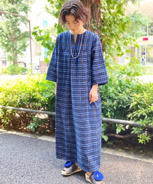 fennica（フェニカ）の「オカモト商店 × fennica / 別注 久留米絣 