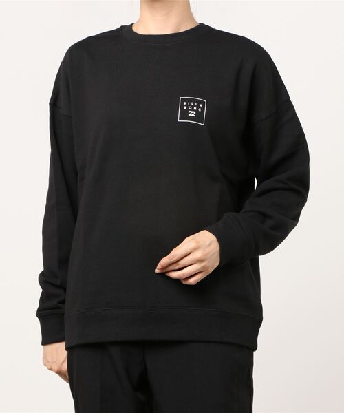 BILLABONG(ビラボン)の「BILLABONG/ビラボン ルーズシルエット スウェット BA014-009(スウェット・レディース・ベージュ/ブラック/ホワイト・M/L)」の10枚目の写真