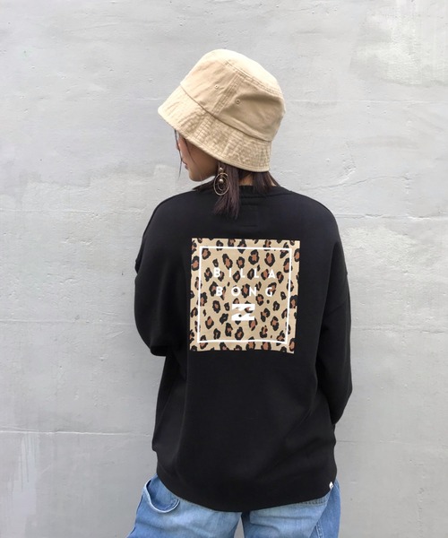 BILLABONG(ビラボン)の「BILLABONG/ビラボン ルーズシルエット スウェット BA014-009(スウェット・レディース・ベージュ/ブラック/ホワイト・M/L)」の22枚目の写真