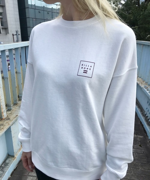 BILLABONG(ビラボン)の「BILLABONG/ビラボン ルーズシルエット スウェット BA014-009(スウェット・レディース・ベージュ/ブラック/ホワイト・M/L)」の16枚目の写真