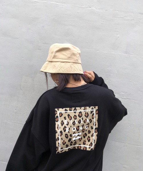 BILLABONG(ビラボン)の「BILLABONG/ビラボン ルーズシルエット スウェット BA014-009(スウェット・レディース・ベージュ/ブラック/ホワイト・M/L)」の9枚目の写真