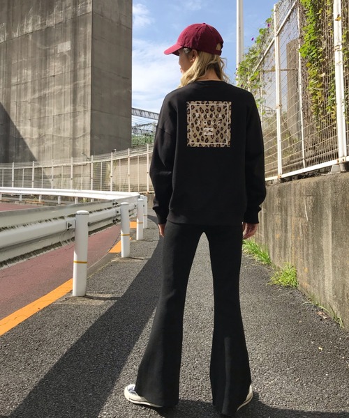 BILLABONG(ビラボン)の「BILLABONG/ビラボン ルーズシルエット スウェット BA014-009(スウェット・レディース・ベージュ/ブラック/ホワイト・M/L)」の8枚目の写真
