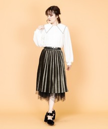 axes femme | ベロアリバーシブルＳＫ(スカート)