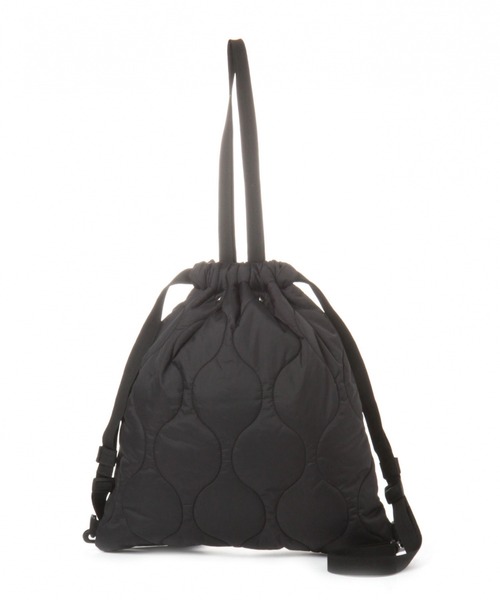 LAKOLE(ラコレ)の「キルティングナップサック / LAKOLE(バックパック/リュック・メンズ・ブラック/ブラウン/グレー・FREE)」の18枚目の写真