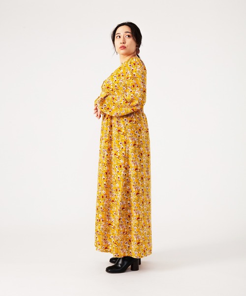 reI'm（リアイム）の「【ものまねタレント 丸山礼】小花柄　Any界隈モテワンピース（ワンピース・レディース・ホワイト系その他/イエロー系その他・M/L）」の11枚目の写真