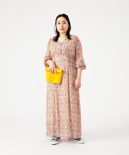 reI'm（リアイム）の「【ものまねタレント 丸山礼】小花柄　Any界隈モテワンピース（ワンピース・レディース・ホワイト系その他/イエロー系その他・M/L）」の16枚目の写真