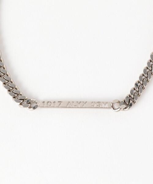 1017 ALYX 9SM（アリクス）の「＜1017 ALYX 9SM＞BUCKLE NECKLACE/ネックレス（ネックレス・メンズ・シルバー・FREE）」の2枚目の写真